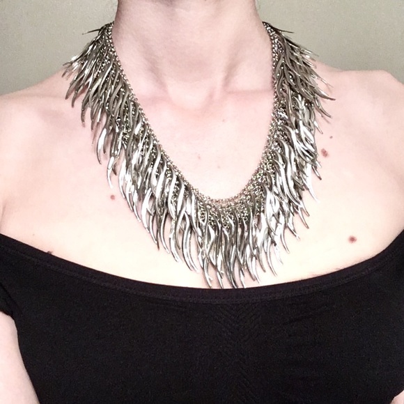 Icicle Bib Necklace - Picture 2 of 7